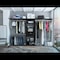 Tuhome Plego 70 in.W, 118 in.W Drawers Closet System, One Drawer, Three Hanging Rods, Five Shelves, Black CLW5362 - alternate 6